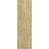 Piper Looms Mayfield Stripes AMF892 Gold Machine Washable Area Rug Runner Main Image