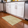 Piper Looms Mayfield Stripes AMF892 Gold Machine Washable Area Rug Scatter Lifestyle Image Feature