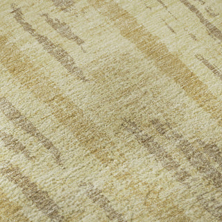 Piper Looms Mayfield Stripes AMF892 Gold Machine Washable Area Rug Swatch Image