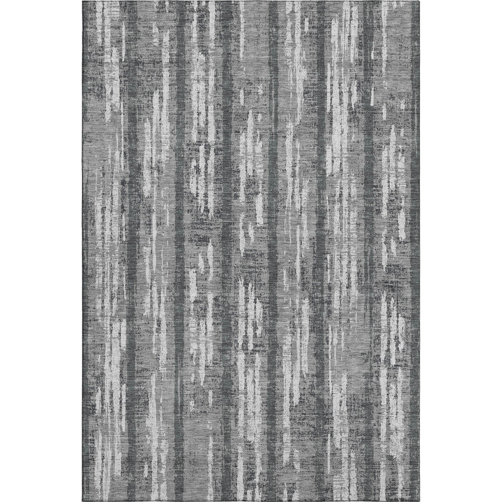 Piper Looms Mayfield Stripes AMF892 Gray Machine Washable Area Rug main image