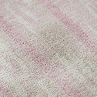 Piper Looms Mayfield Stripes AMF892 Pink Machine Washable Area Rug Swatch Image