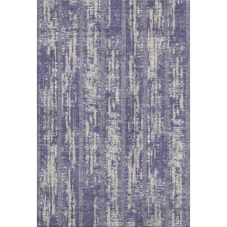 Piper Looms Mayfield Stripes AMF892 Purple Machine Washable Area Rug main image