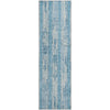 Piper Looms Mayfield Stripes AMF892 Sky Machine Washable Area Rug Runner Main Image