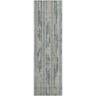 Piper Looms Mayfield Stripes AMF892 Taupe Machine Washable Area Rug Runner Main Image