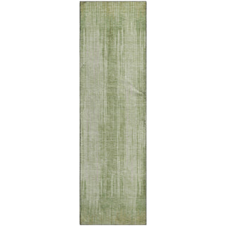 Piper Looms Mayfield Stripes AMF893 Aloe Machine Washable Area Rug Runner Main Image