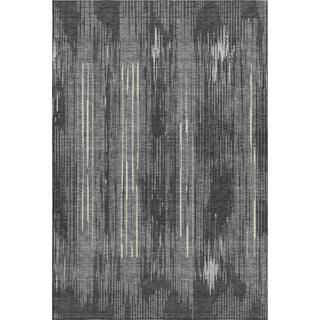 Piper Looms Mayfield Stripes AMF893 Charcoal Machine Washable Area Rug main image