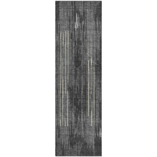 Piper Looms Mayfield Stripes AMF893 Charcoal Machine Washable Area Rug Runner Main Image