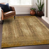 Piper Looms Mayfield Stripes AMF893 Copper Machine Washable Area Rug Lifestyle Image Feature