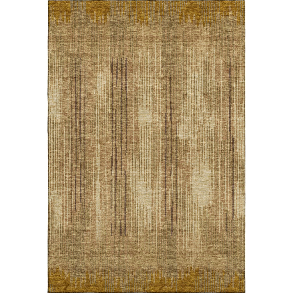 Piper Looms Mayfield Stripes AMF893 Copper Machine Washable Area Rug main image