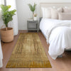 Piper Looms Mayfield Stripes AMF893 Copper Machine Washable Area Rug Runner Lifestyle Image Feature
