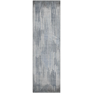 Piper Looms Mayfield Stripes AMF893 Gray Machine Washable Area Rug Runner Main Image