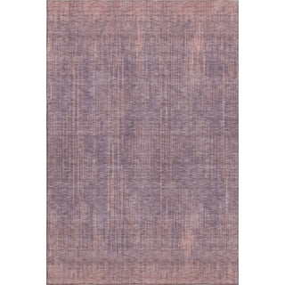 Piper Looms Mayfield Stripes AMF893 Mauve Machine Washable Area Rug main image