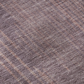 Piper Looms Mayfield Stripes AMF893 Mauve Machine Washable Area Rug Swatch Image