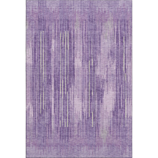 Piper Looms Mayfield Stripes AMF893 Purple Machine Washable Area Rug main image