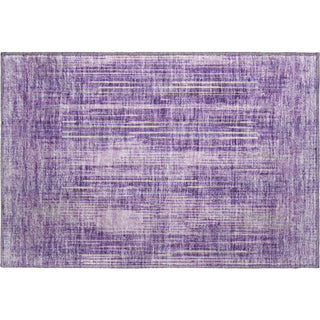 Piper Looms Mayfield Stripes AMF893 Purple Machine Washable Area Rug Scatter Main Image