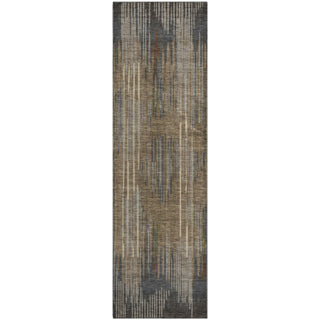 Piper Looms Mayfield Stripes AMF893 Taupe Machine Washable Area Rug Runner Main Image