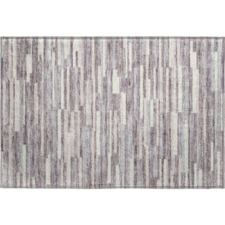 Piper Looms Mayfield Stripes AMF894 Lavender Machine Washable Area Rug Scatter Main Image