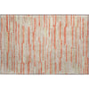 Piper Looms Mayfield Stripes AMF894 Salmon Machine Washable Area Rug Scatter Main Image