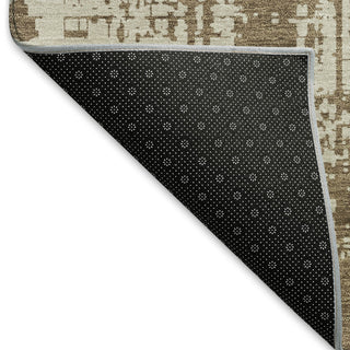 Piper Looms Mayfield Modern AMF895 Brown Machine Washable Area Rug Backing Image