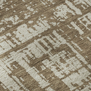 Piper Looms Mayfield Modern AMF895 Brown Machine Washable Area Rug Swatch Image