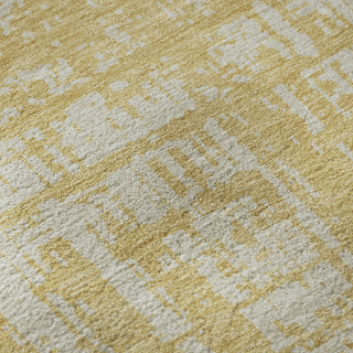 Piper Looms Mayfield Modern AMF895 Gold Machine Washable Area Rug Swatch Image