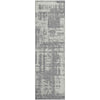 Piper Looms Mayfield Modern AMF895 Gray Machine Washable Area Rug Runner Main Image