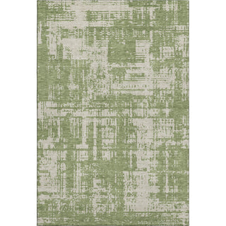 Piper Looms Mayfield Modern AMF895 Green Machine Washable Area Rug main image