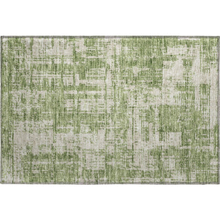Piper Looms Mayfield Modern AMF895 Green Machine Washable Area Rug Scatter Main Image