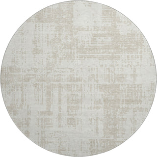 Piper Looms Mayfield Modern AMF895 Ivory Machine Washable Area Rug Round Main Image