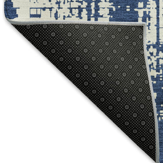 Piper Looms Mayfield Modern AMF895 Navy Machine Washable Area Rug Backing Image