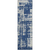 Piper Looms Mayfield Modern AMF895 Navy Machine Washable Area Rug Runner Main Image