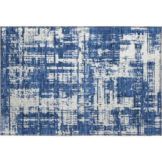 Piper Looms Mayfield Modern AMF895 Navy Machine Washable Area Rug Scatter Main Image