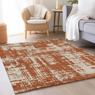 Piper Looms Mayfield Modern AMF895 Paprika Machine Washable Area Rug Lifestyle Image Feature