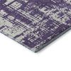 Piper Looms Mayfield Modern AMF895 Purple Machine Washable Area Rug Corner Image