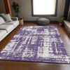 Piper Looms Mayfield Modern AMF895 Purple Machine Washable Area Rug Lifestyle Image Feature