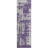 Piper Looms Mayfield Modern AMF895 Purple Machine Washable Area Rug Runner Main Image