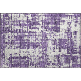 Piper Looms Mayfield Modern AMF895 Purple Machine Washable Area Rug Scatter Main Image