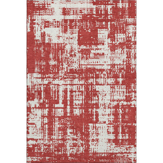 Piper Looms Mayfield Modern AMF895 Red Machine Washable Area Rug main image