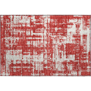 Piper Looms Mayfield Modern AMF895 Red Machine Washable Area Rug Scatter Main Image