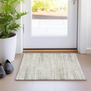 Piper Looms Mayfield Stripes AMF896 Beige Machine Washable Area Rug Scatter Lifestyle Image Feature