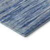 Piper Looms Mayfield Stripes AMF896 Blue Machine Washable Area Rug Corner Image