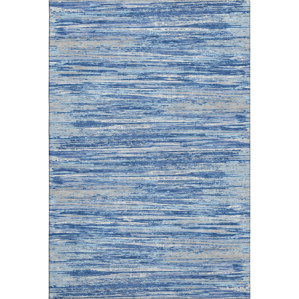 Piper Looms Mayfield Stripes AMF896 Blue Machine Washable Area Rug main image