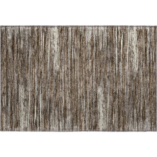 Piper Looms Mayfield Stripes AMF896 Brown Machine Washable Area Rug Scatter Main Image