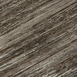 Piper Looms Mayfield Stripes AMF896 Brown Machine Washable Area Rug Swatch Image
