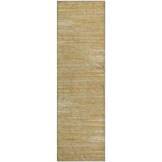 Piper Looms Mayfield Stripes AMF896 Gold Machine Washable Area Rug Runner Main Image