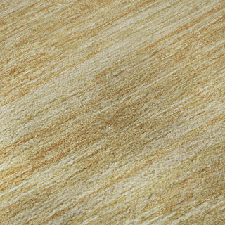 Piper Looms Mayfield Stripes AMF896 Gold Machine Washable Area Rug Swatch Image