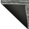 Piper Looms Mayfield Stripes AMF896 Gray Machine Washable Area Rug Backing Image