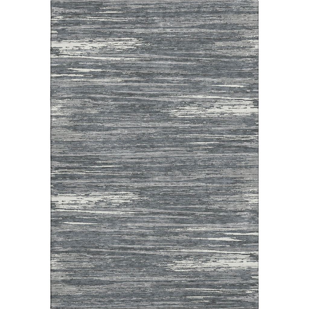 Piper Looms Mayfield Stripes AMF896 Gray Machine Washable Area Rug main image