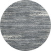 Piper Looms Mayfield Stripes AMF896 Gray Machine Washable Area Rug Round Main Image