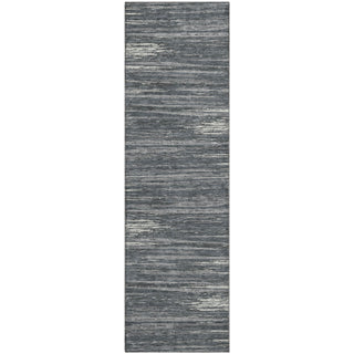 Piper Looms Mayfield Stripes AMF896 Gray Machine Washable Area Rug Runner Main Image